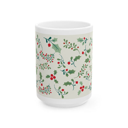 Xmas Ceramic Mug, (11oz, 15oz)