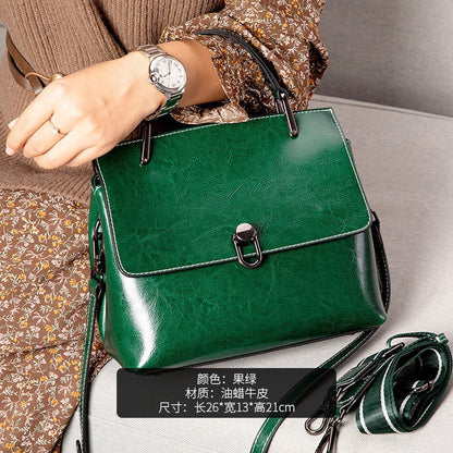 New Cowhide High-end And Fashionable Handbag For Women