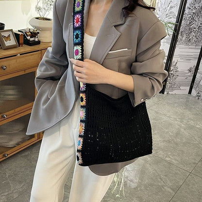 New Knitted Bag Large Capacity Women