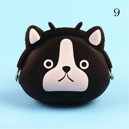 Lovely Girls Silicone Storage Animal Mini Pouch Coin BagS