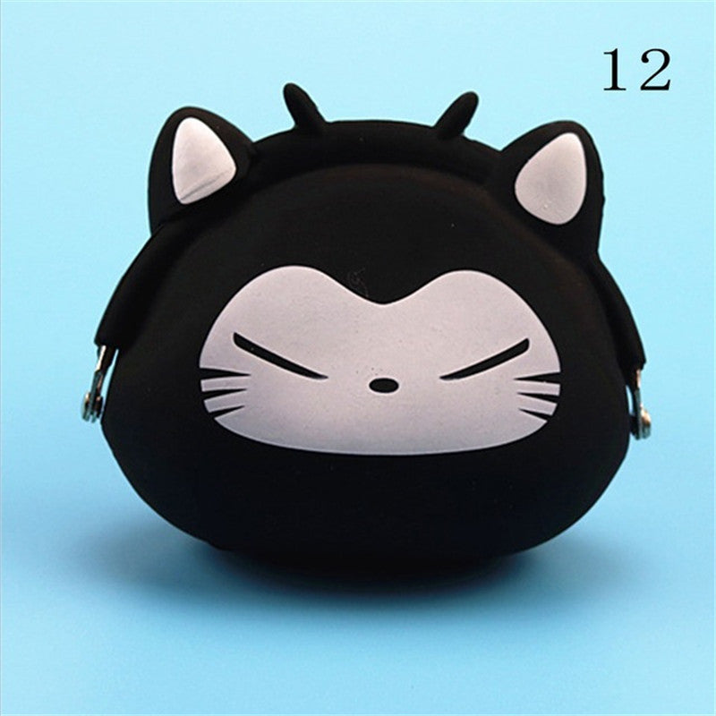 Lovely Girls Silicone Storage Animal Mini Pouch Coin BagS