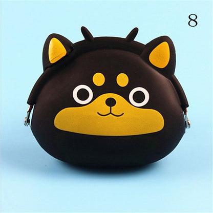 Lovely Girls Silicone Storage Animal Mini Pouch Coin BagS