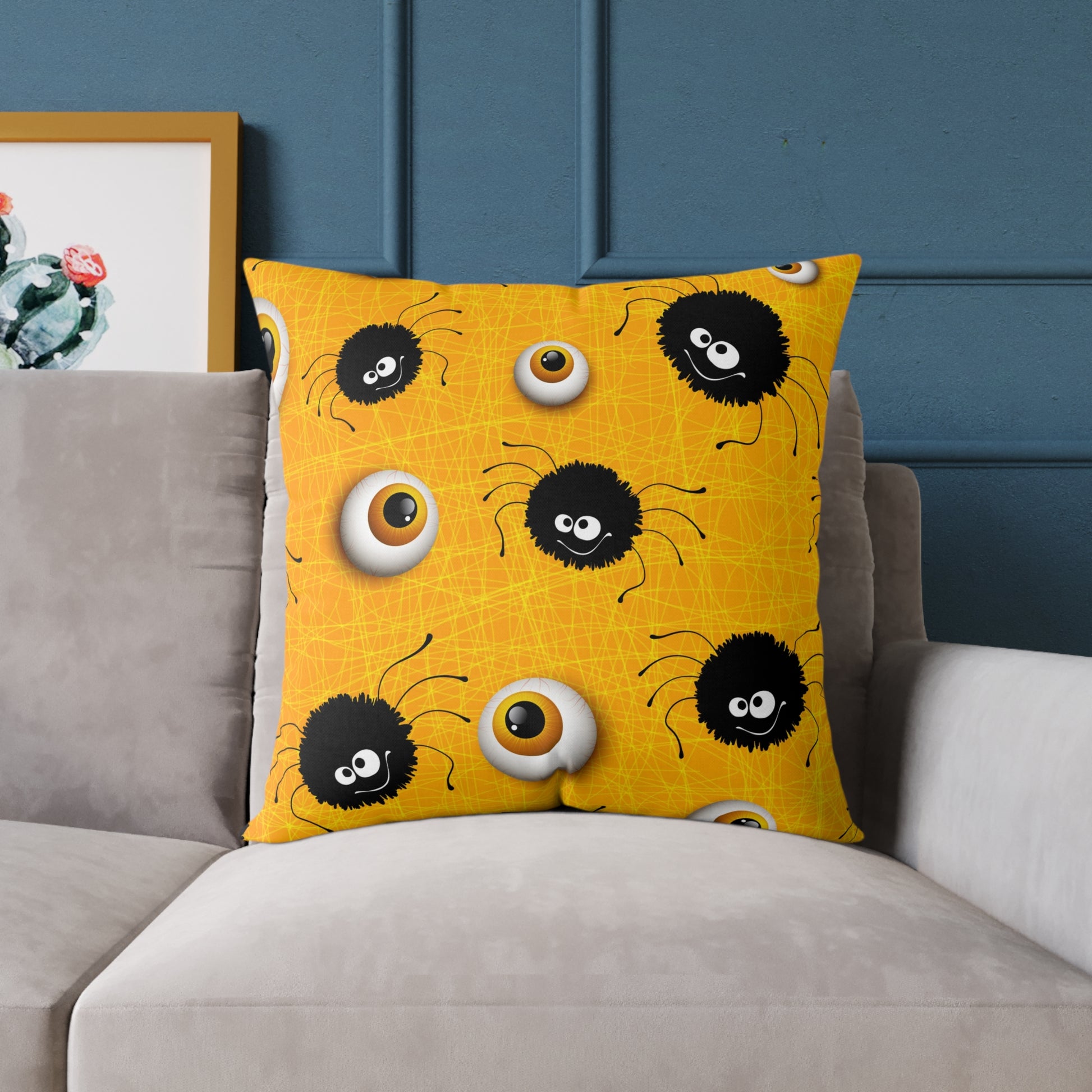 Canvas Pillow Halloween Seamless Design