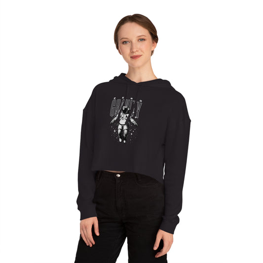 Astronaut Cropped Hooded
