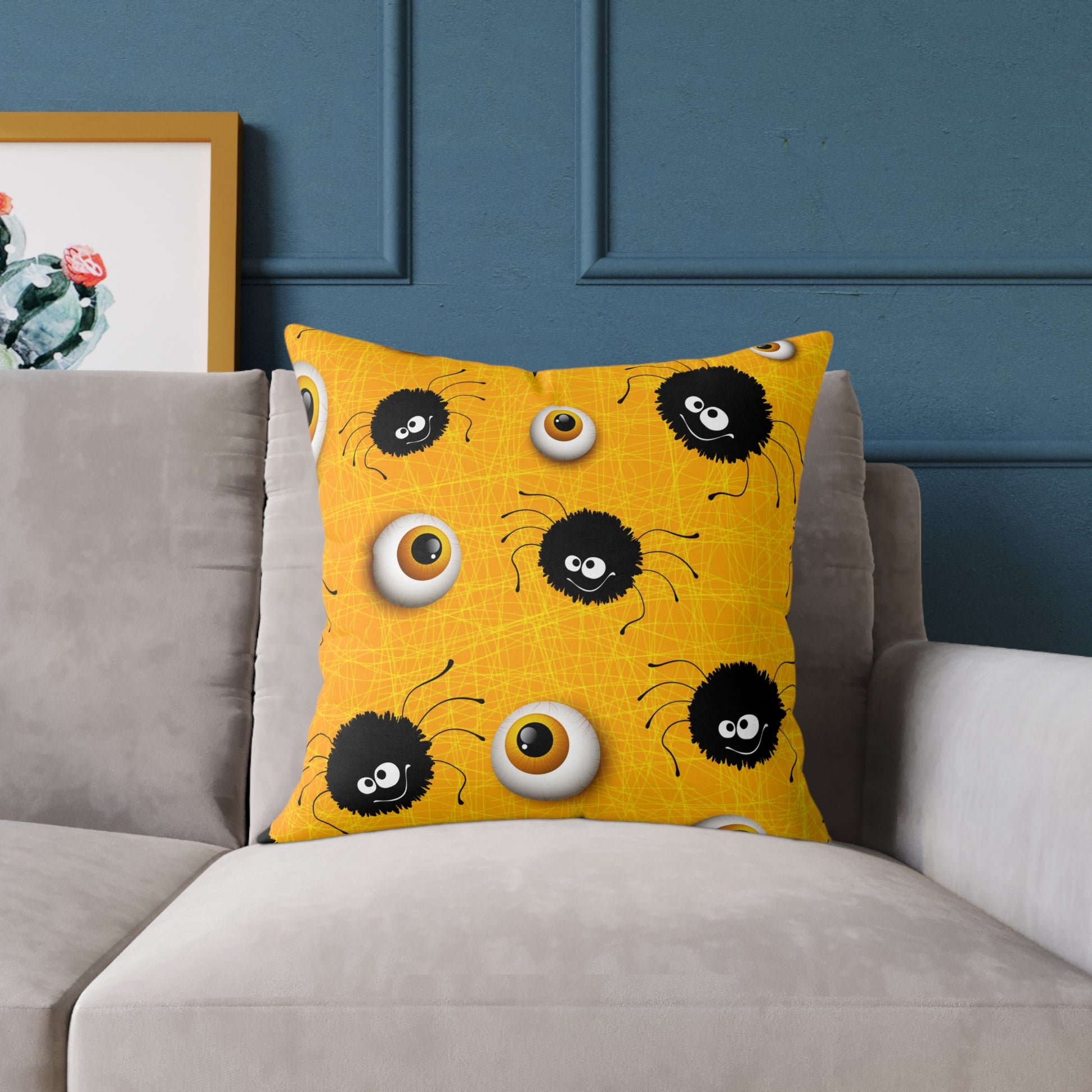 Canvas Pillow Halloween Seamless Design