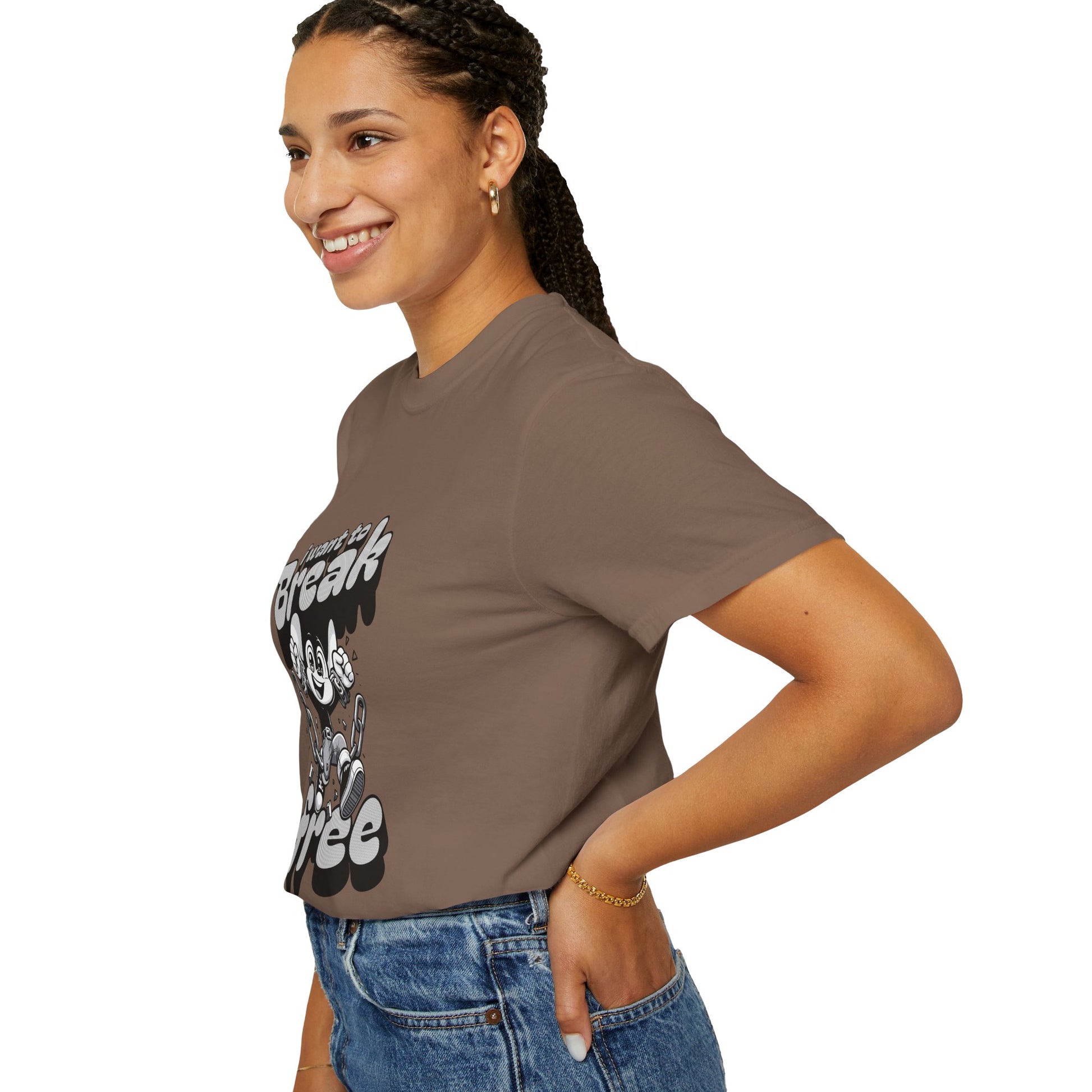 Break Free T-shirt Unisex Garment-Dyed