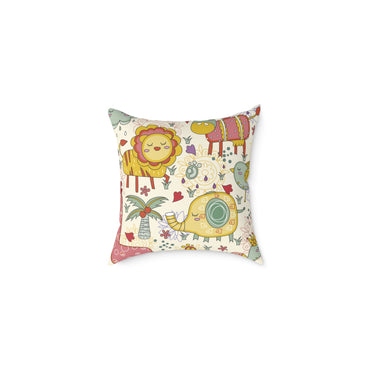 Pillow Cover - Jungle Animals Print