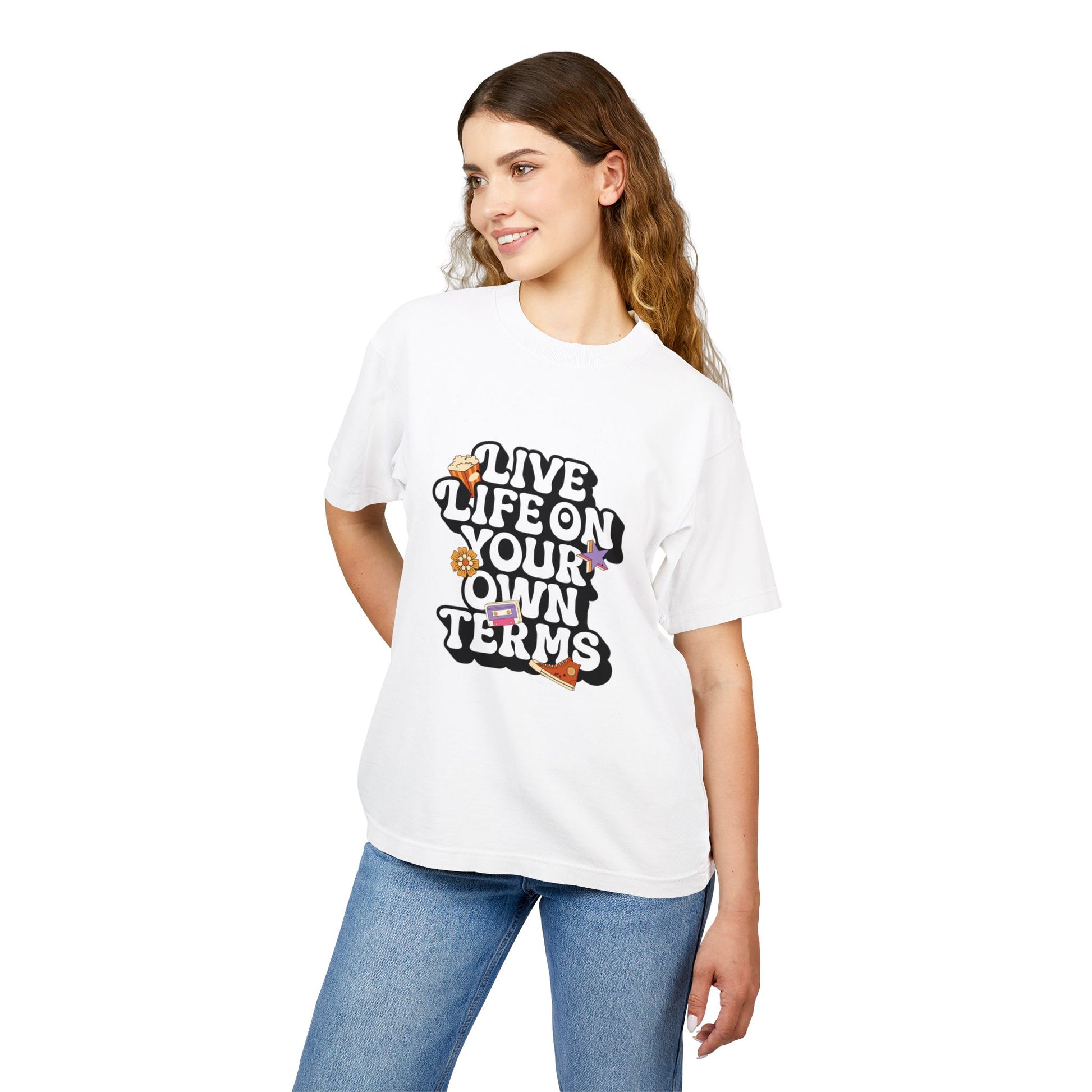 Live life on your own terms  Urban Heavy Tee