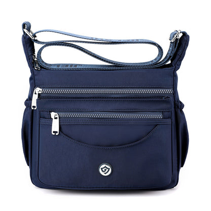 Trendy Women's Shoulder Lightweight Waterproof Nylon Cloth Bag
