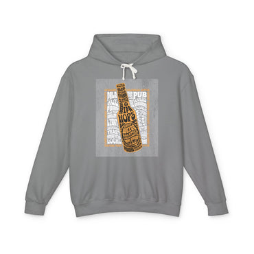 Lettering Beer Lightweight Hooded