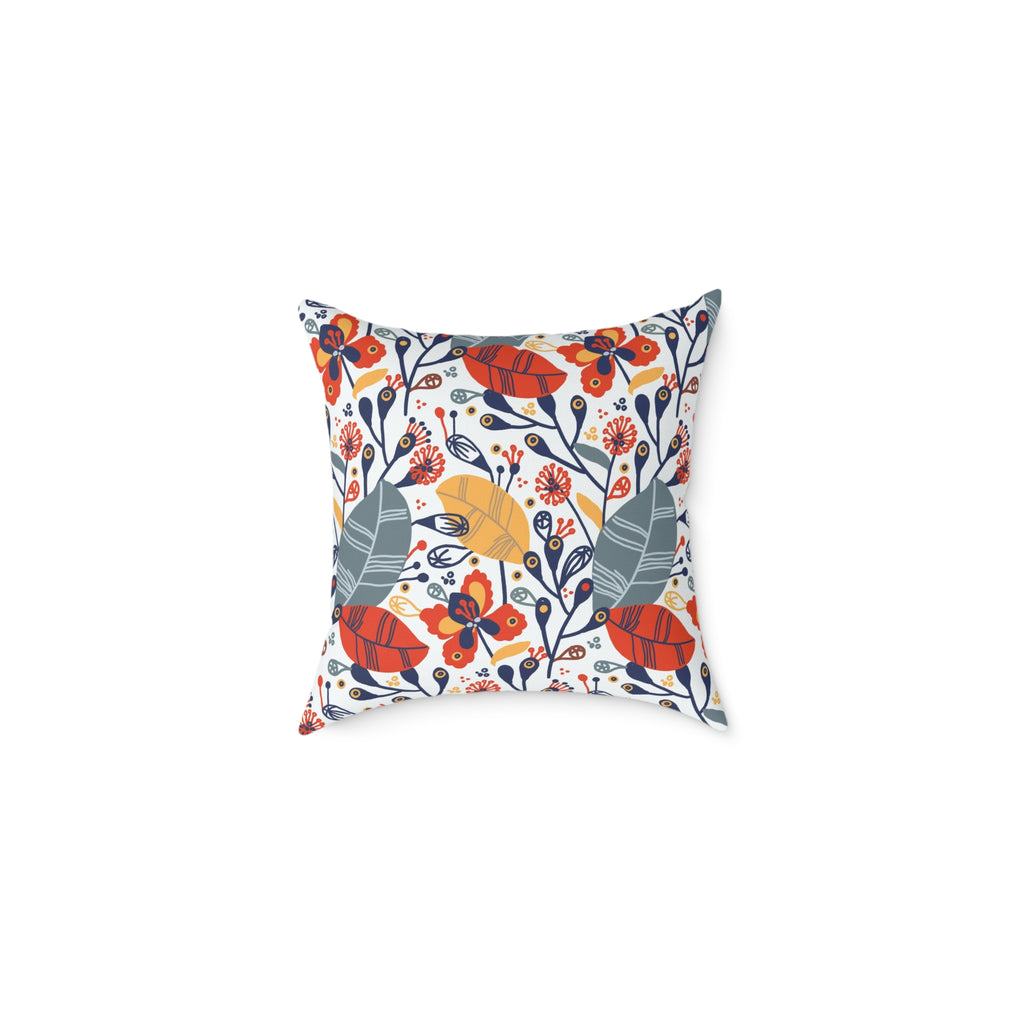 Canvas Pillow Exotic Flowers