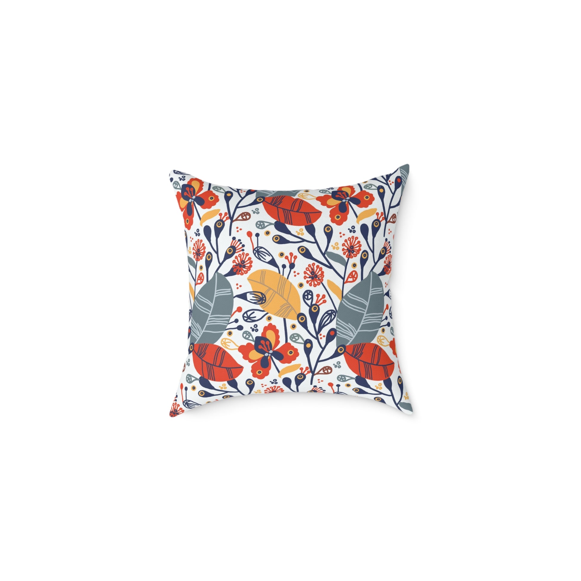 Canvas Pillow Exotic Flowers
