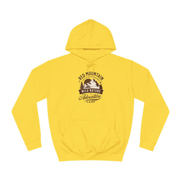 Red Mountain Adventure Camp - Wild Nature  College Hoodie