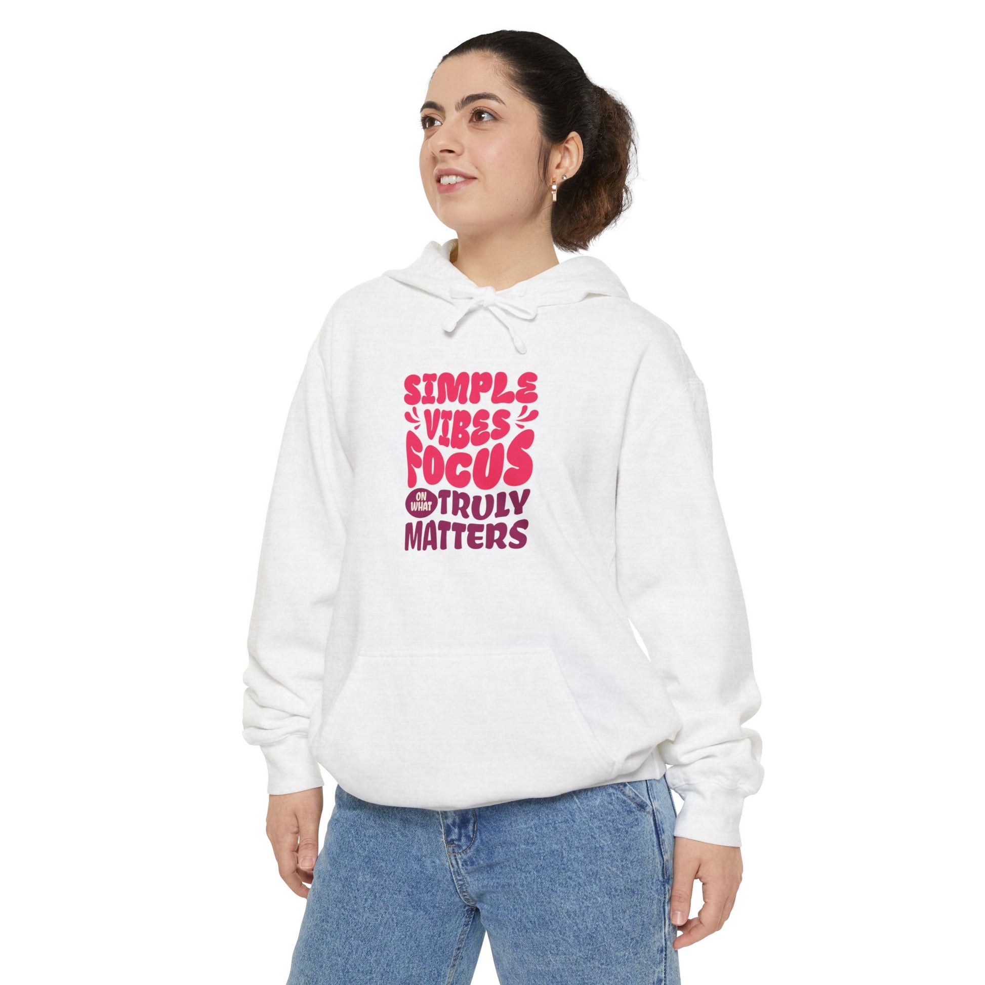 Simple Vibes Garment-Dyed Hoodie