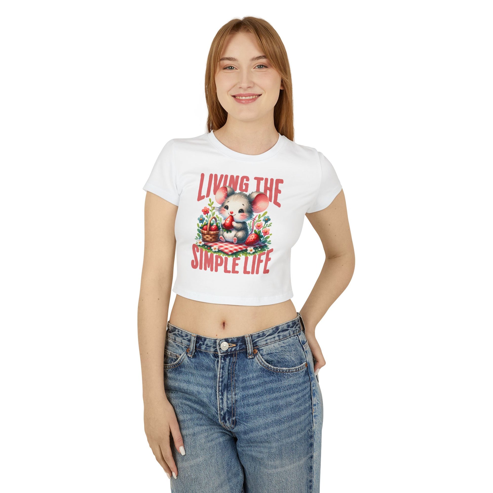 Living The Simple Life Women's Baby Tee