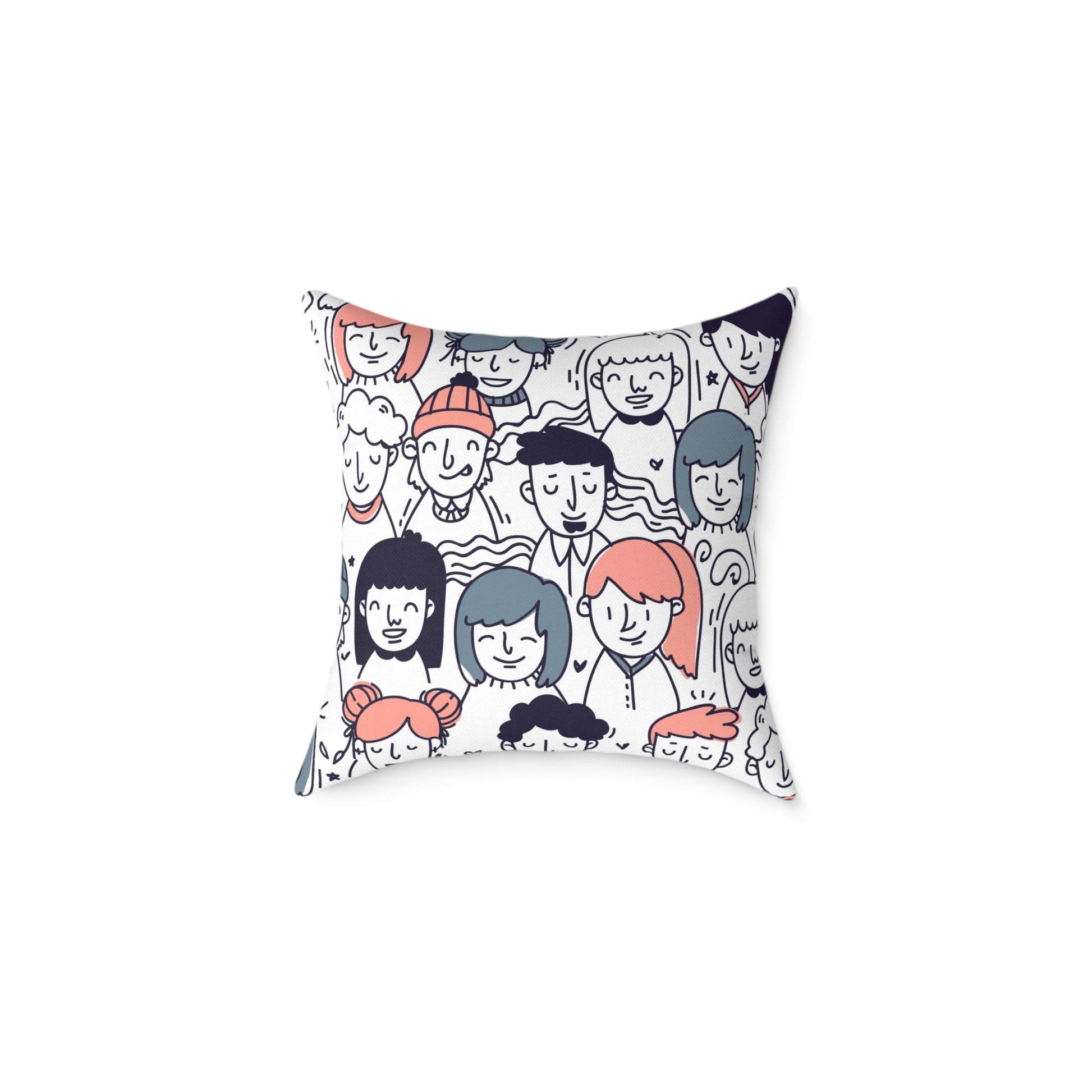 Canvas Pillow - Youth People Design