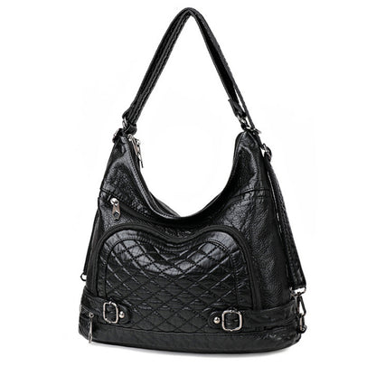 Women's Large-capacity Retro Shoulder Crossbody Backpack