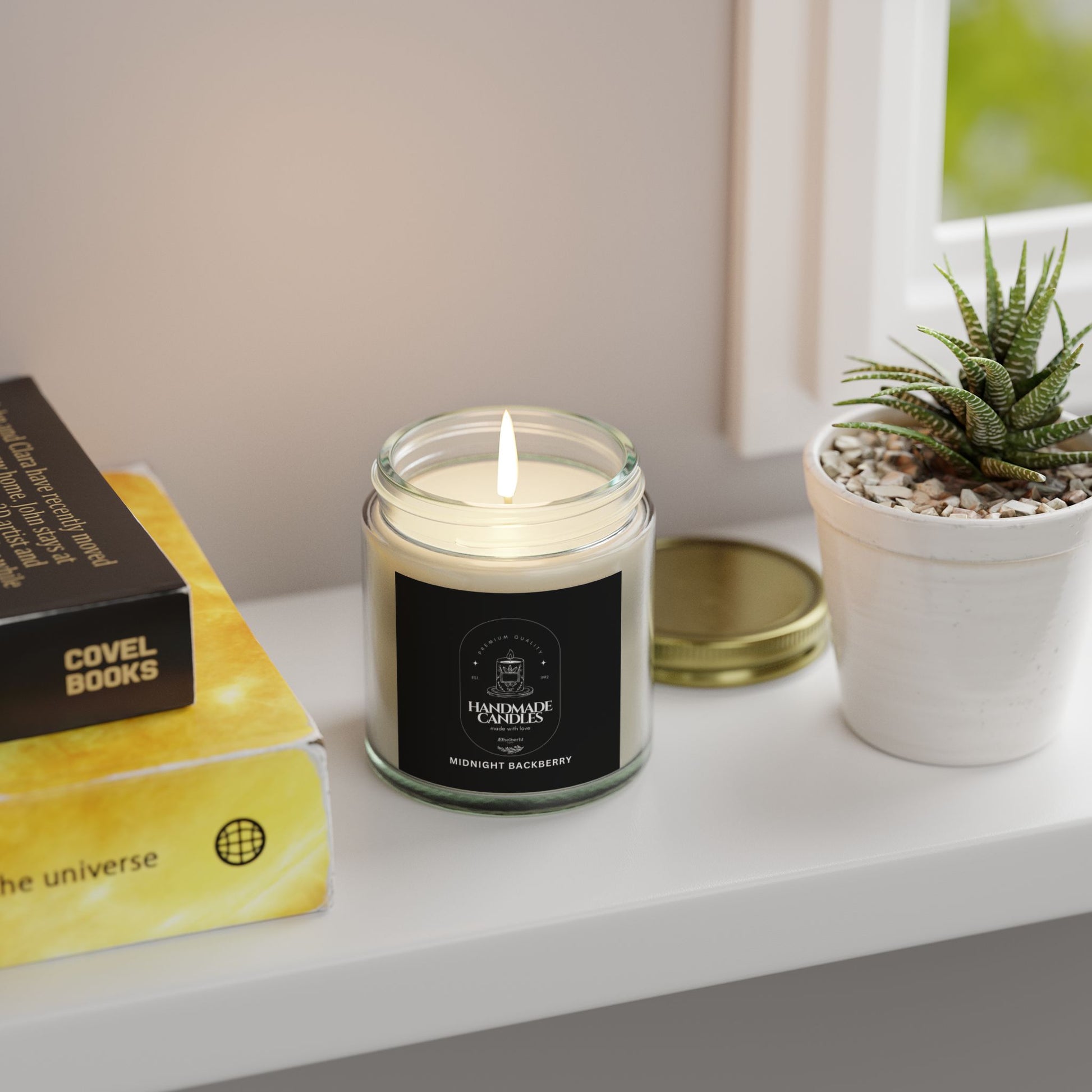 Candle Midnight Blackberry Scent