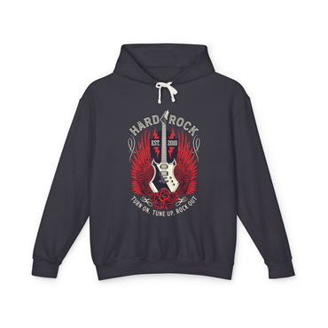 Hard Rock - Guitar & Roses  Hooded Sweatshirt