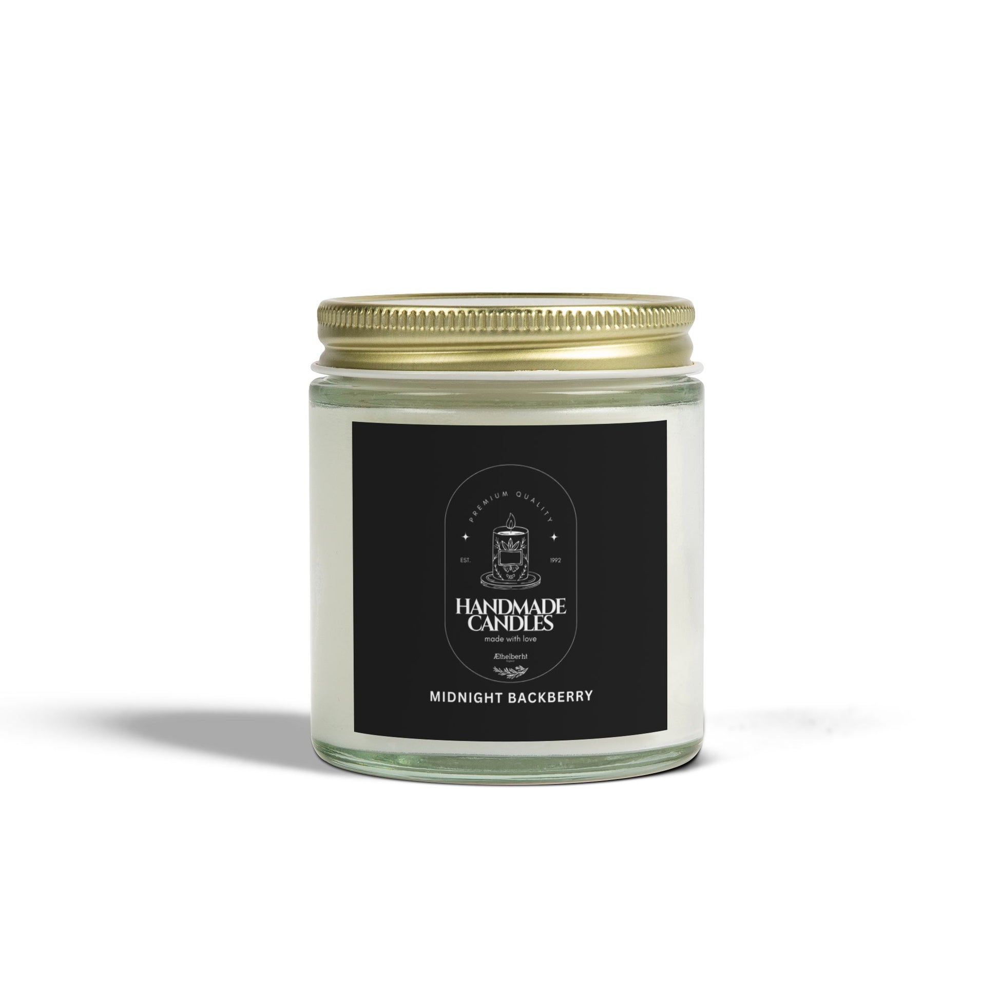 Candle Midnight Blackberry Scent