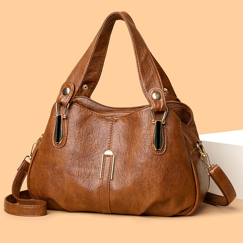 Women's Practical Casual Middle-aged Mom Handbag Bag Retro