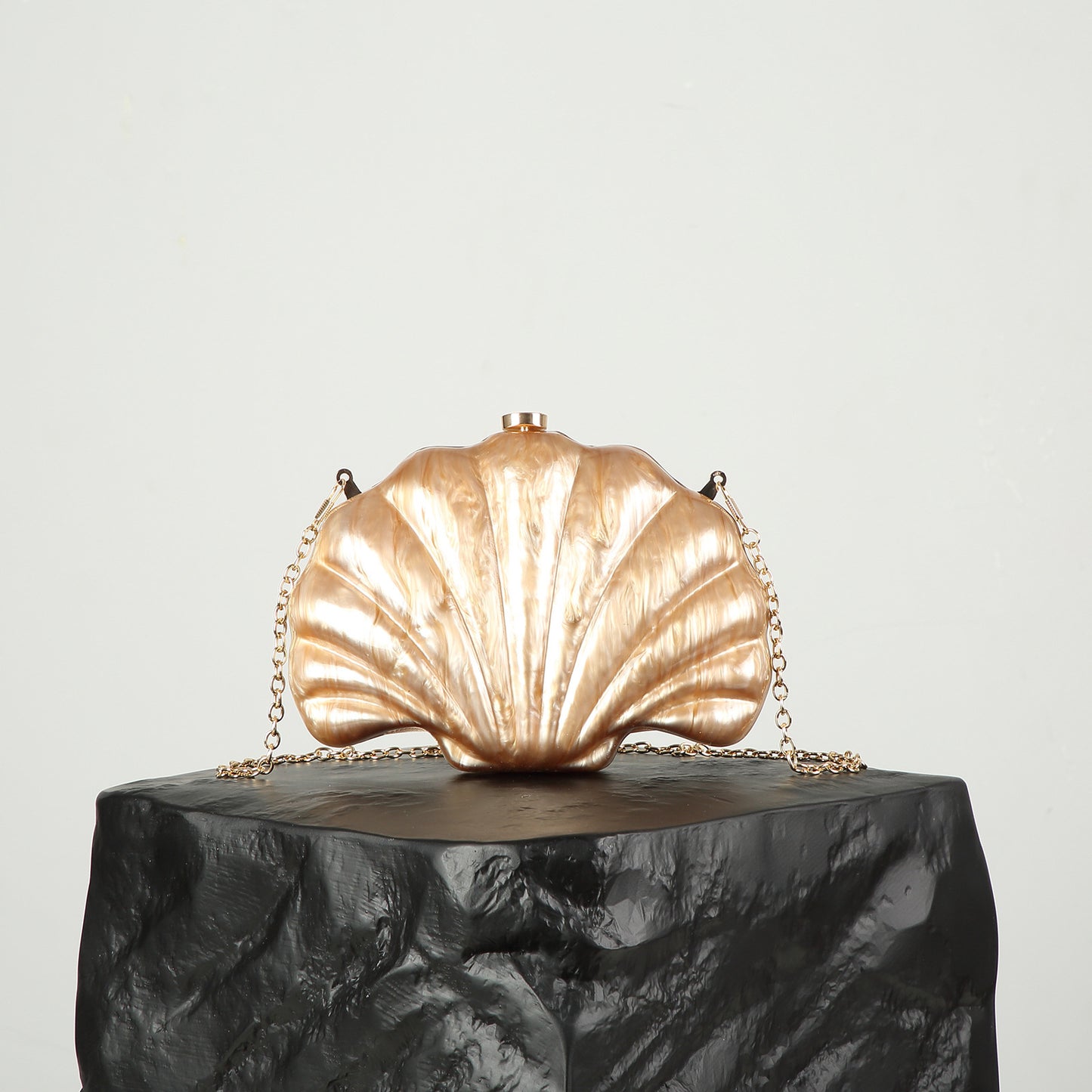 Shell Multicolor Chain Shoulder Messenger Bag