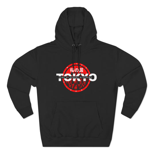 Tokyo Three-Panel Fleece Hoodie