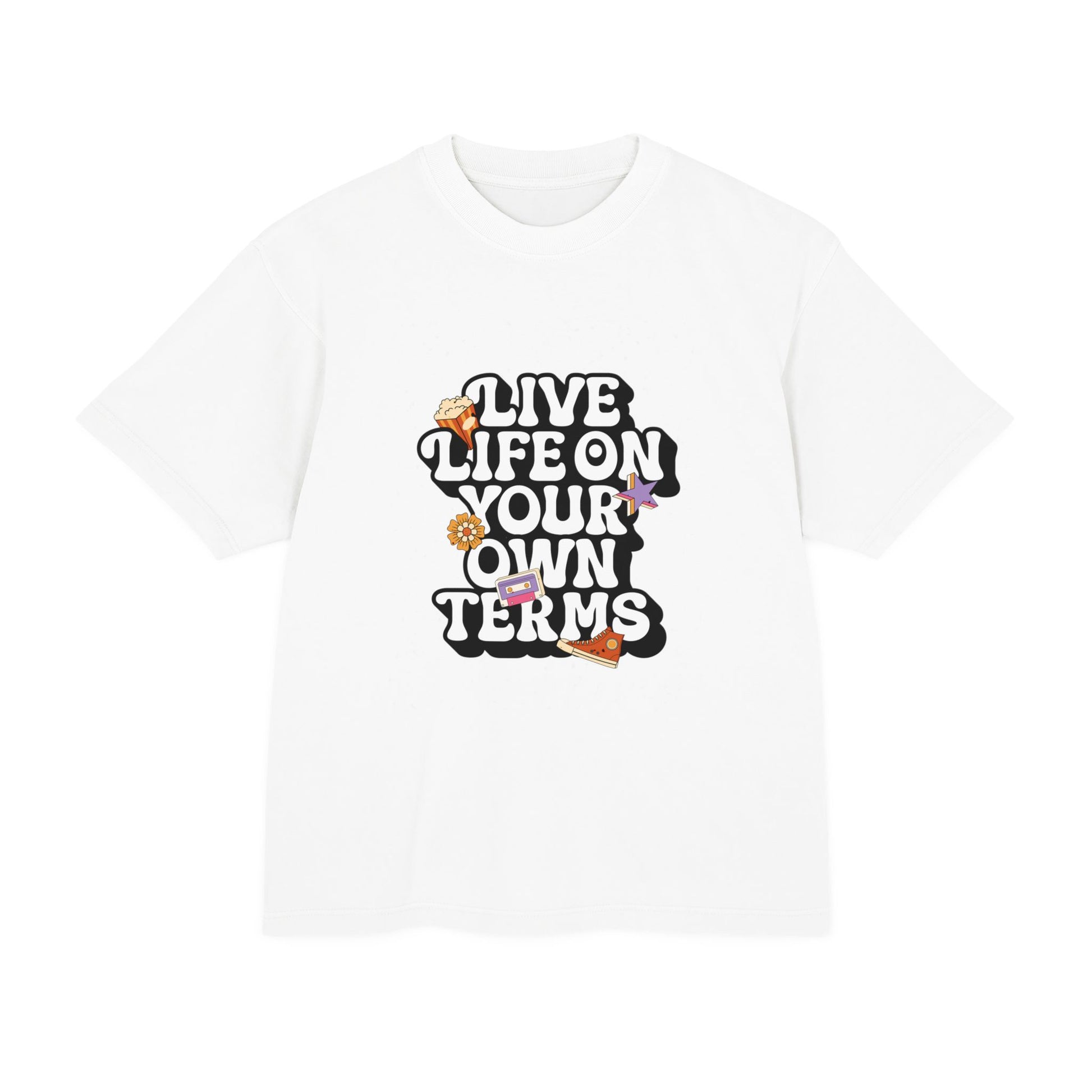 Live life on your own terms  Urban Heavy Tee