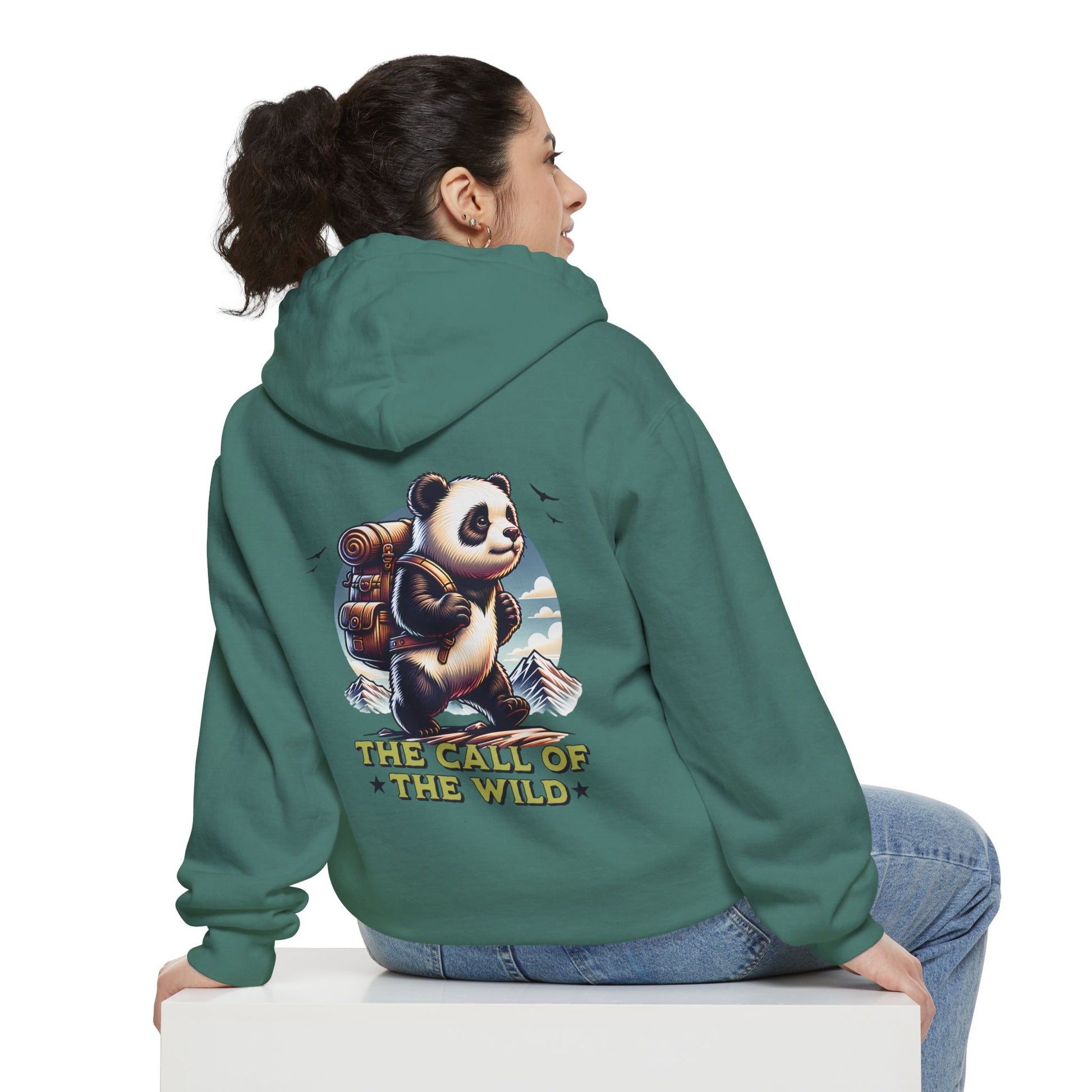 Summit Of Dreams  Garment-Dyed Hoodie
