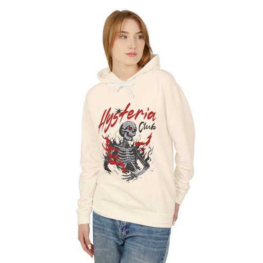 Hysteria Club  Lightweight Hooded Sweatshirt