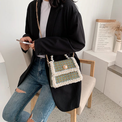 Pearl portable crossbody bag