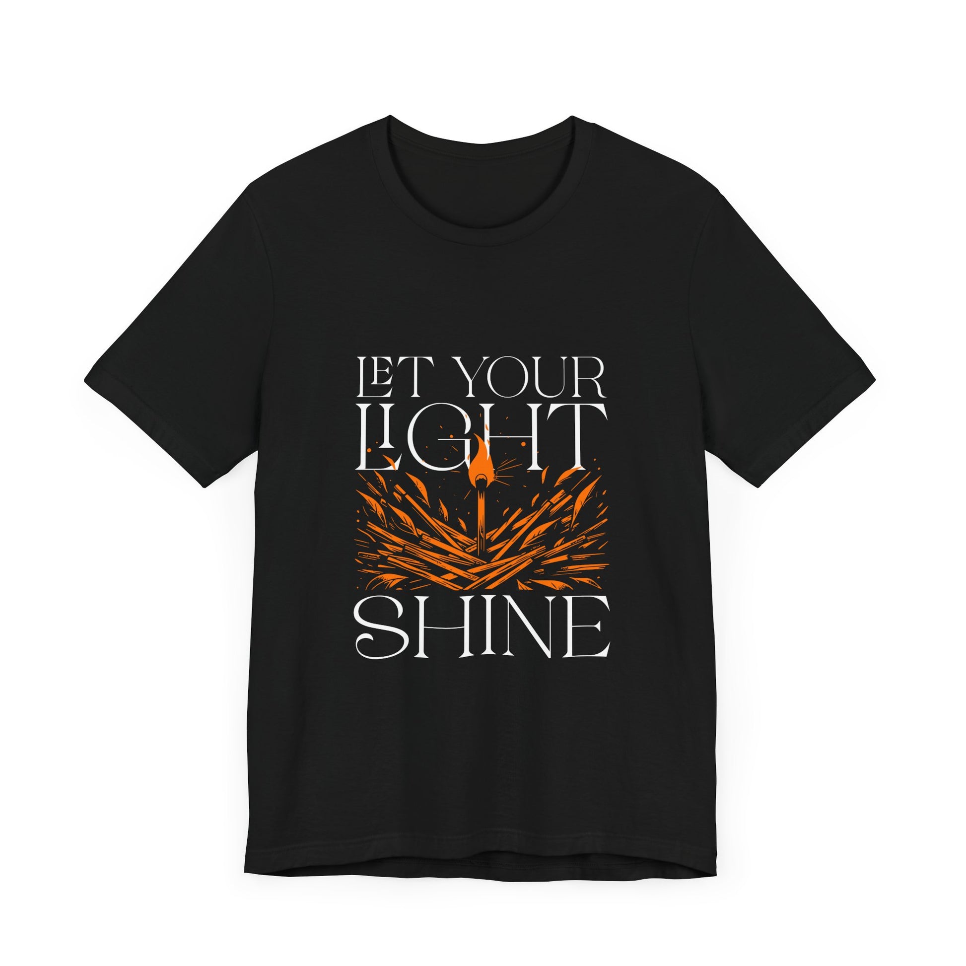 Let Your Light Shine Jersey Short Sleeve Tee