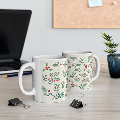 Xmas Ceramic Mug, (11oz, 15oz)