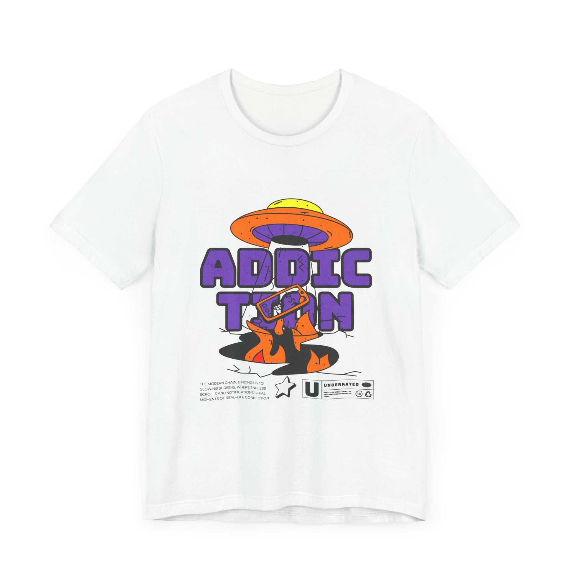 Addiction Jersey Short Sleeve Tee