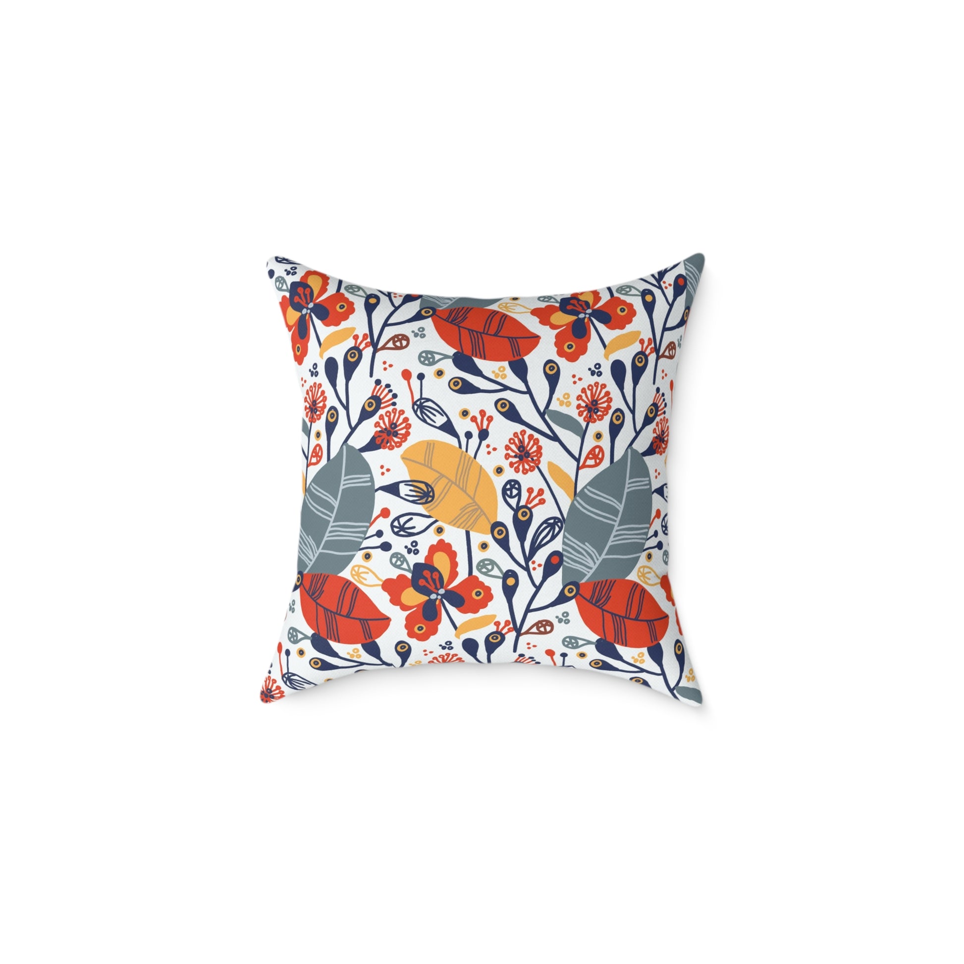 Canvas Pillow Exotic Flowers