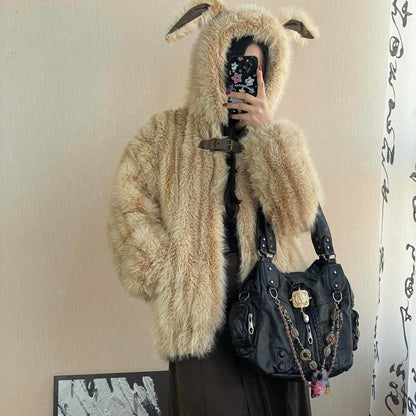 One-shoulder Crossbody Millennium Retro Soft Leather Chain All-match Motorcycle Bag