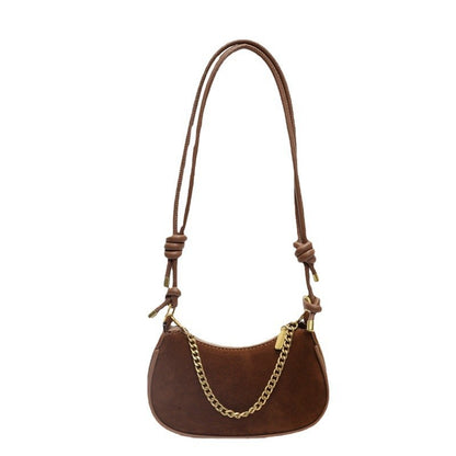 Minority Simple Frosted Small Square Sense Crossbody Shoulder Bag