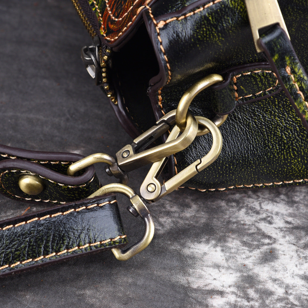 New Genuine Leather European And American Shoulder Bag For Women