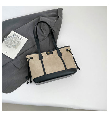 Shoulder Bag Stylish Good Texture Commuter Tote