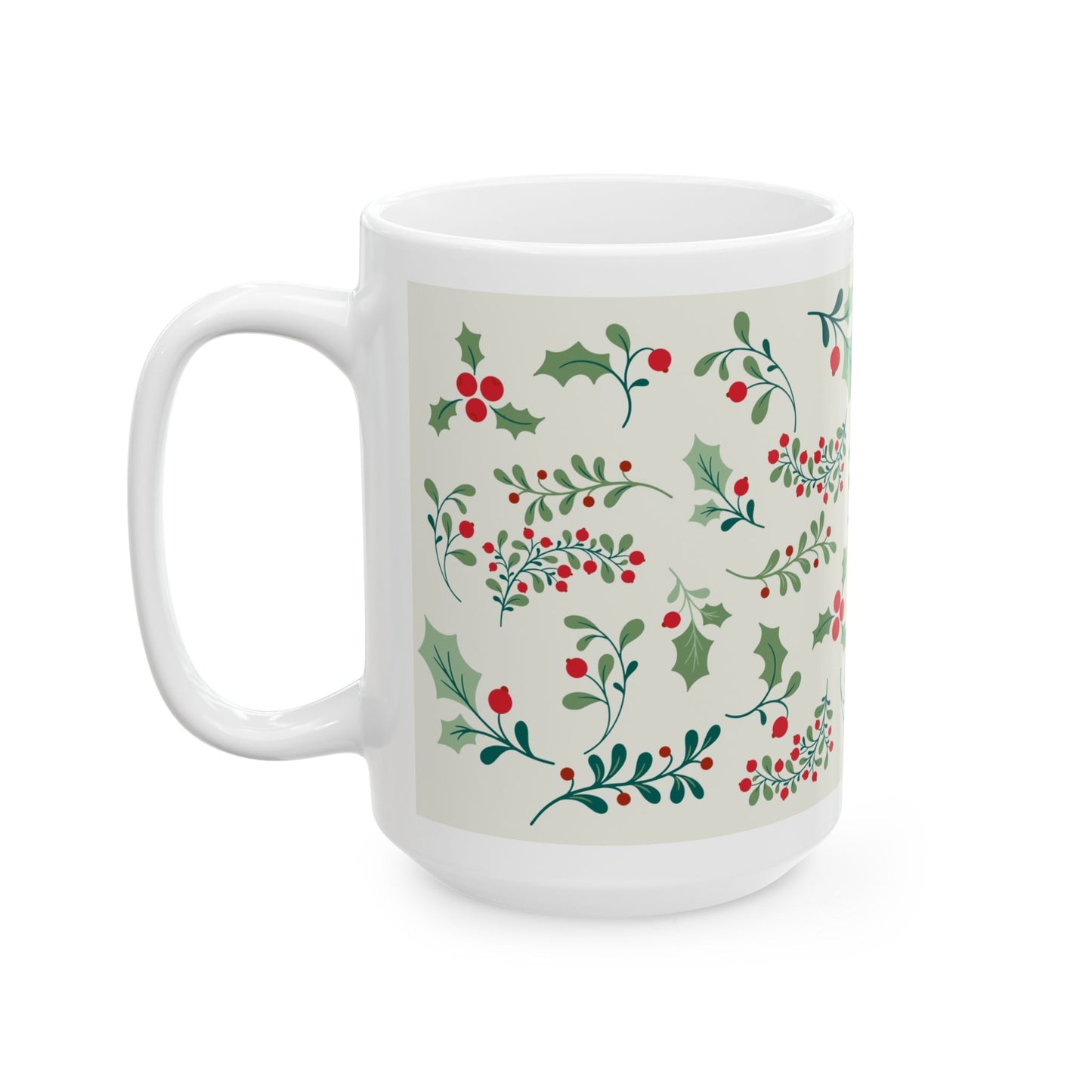Xmas Ceramic Mug, (11oz, 15oz)