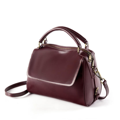 Women's Pure Color All-matching Large Capacity Crossbody Tote Bag