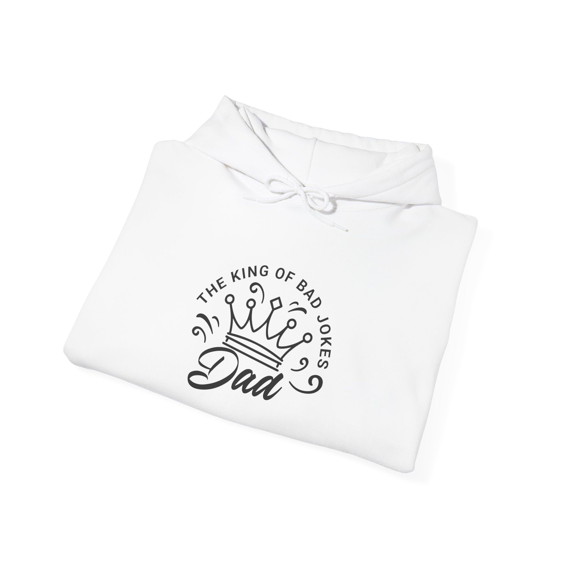 Dad_ King Jokes Hooded Sweatshirt