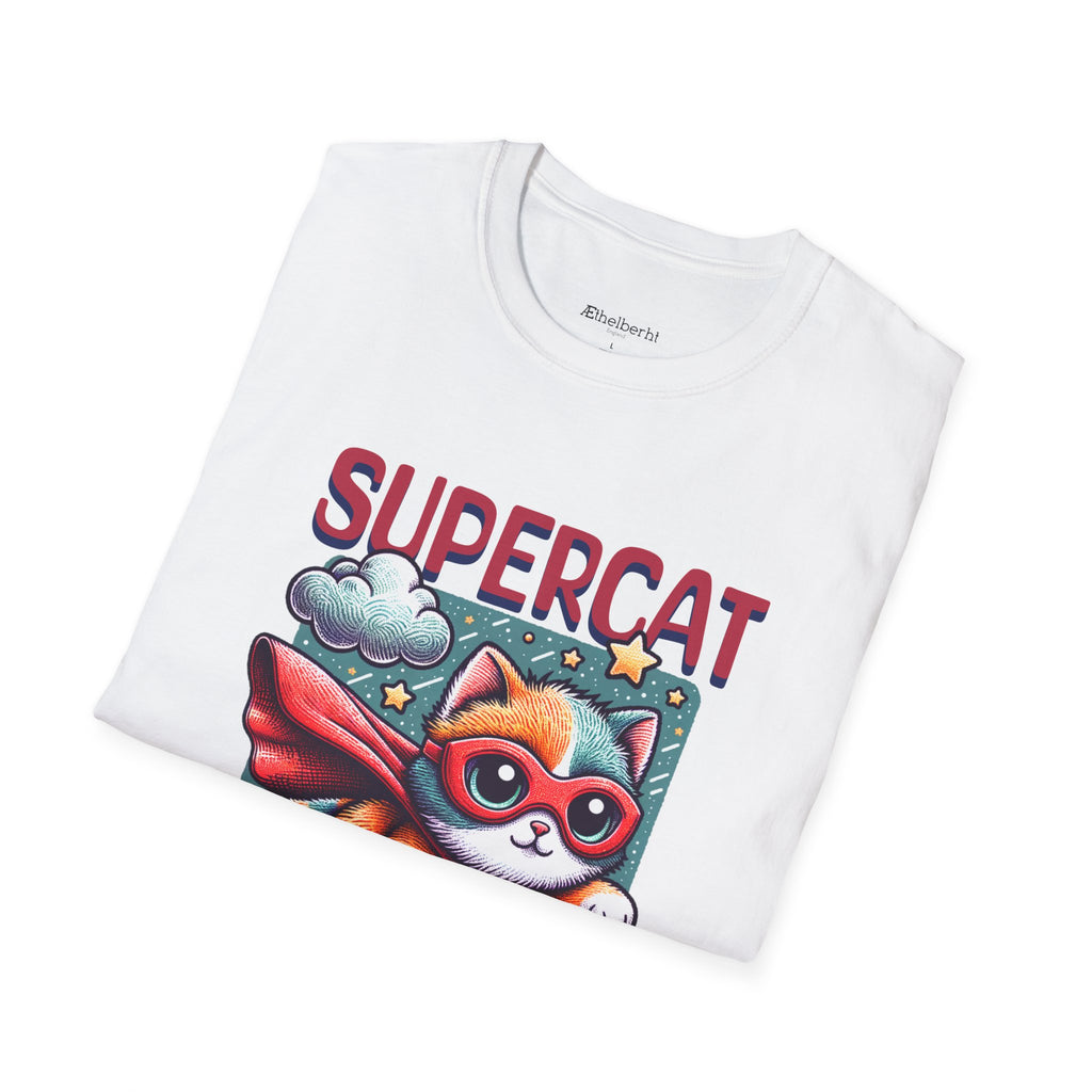 Supercat on the wind Softstyle T-Shirt