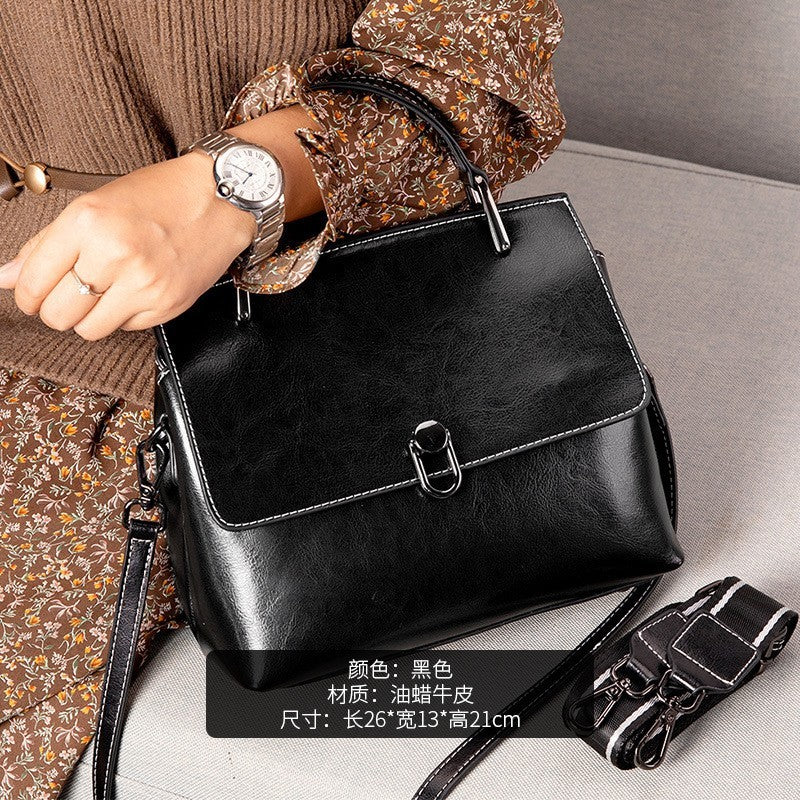 New Cowhide High-end And Fashionable Handbag For Women