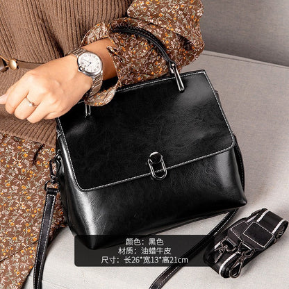 New Cowhide High-end And Fashionable Handbag For Women