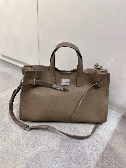 New Top Layer Cowhide All-match Crossbody Bag For Women