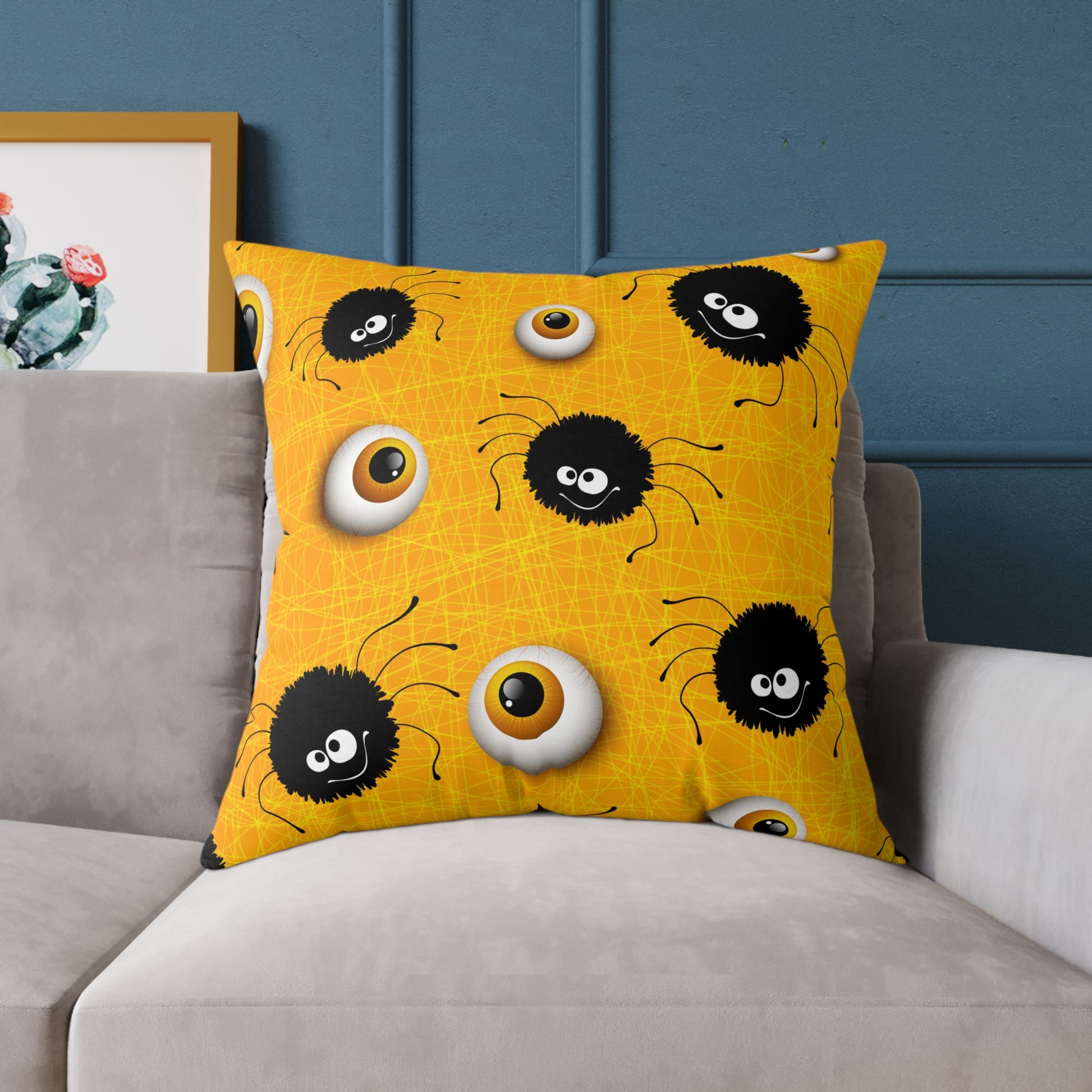 Canvas Pillow Halloween Seamless Design