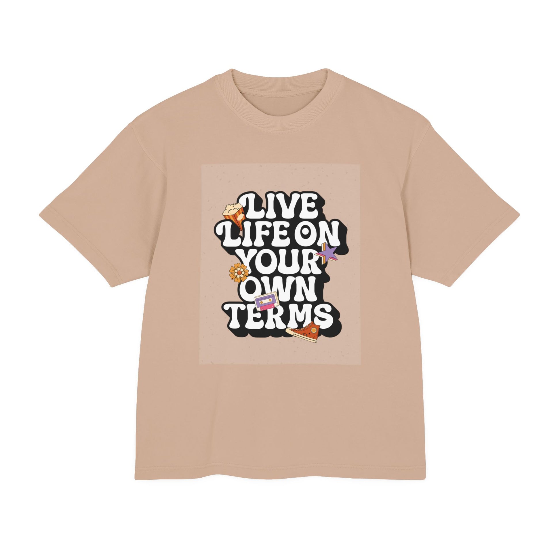 Live life on your own terms  Urban Heavy Tee