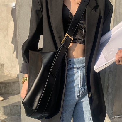 Women's One-shoulder New Soft Bed Tote Bag