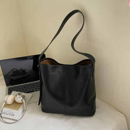 Women's Summer Large Capacity Retro Bucket Bag